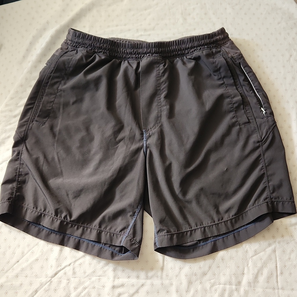 Birddogs Gray Performance Shorts 7" Inseam Size 32/33 Waist